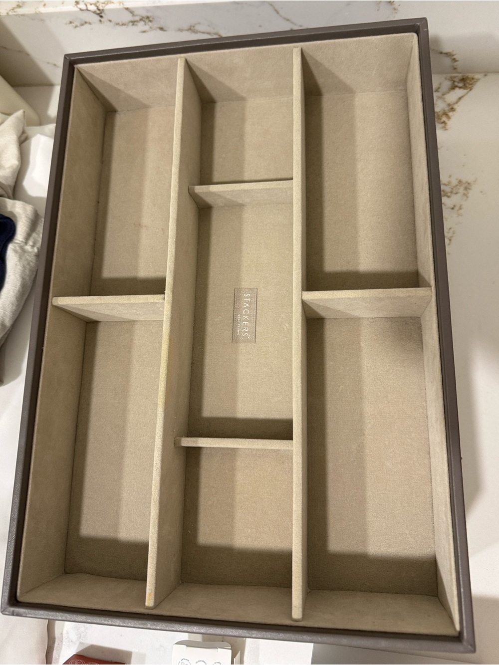 Container Store Stackers organizers